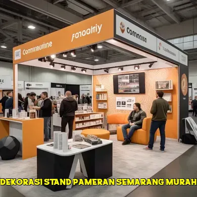dekorasi stand pameran semarang murah
